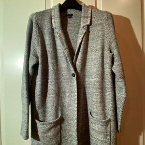 J. Jill Wearever Soft Collar Jacket/Cardi